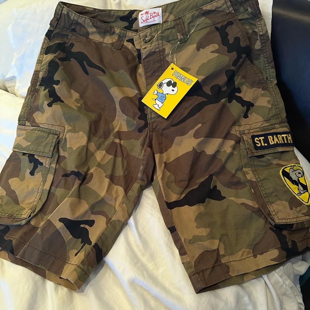 Men's Camouflage Cargo Shorts